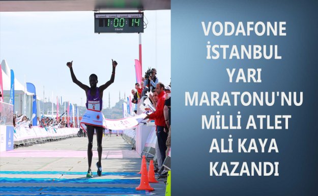 Vodafone İstanbul Yarı Maratonu'nu Milli Atlet Ali Kaya Kazandı