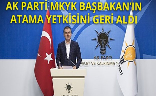 Davutoğlu'nun Yetkisi MKYK'ya Alındı