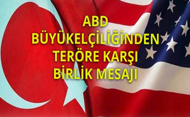 ABD: Türkiye İle Beraber Çalışma Taahhüdümüzü Bir Kez Daha Teyit Ediyoruz