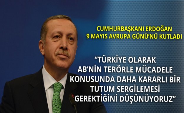 Cumhurbaşkanı Erdoğan Avrupa Günü'nü Kutladı