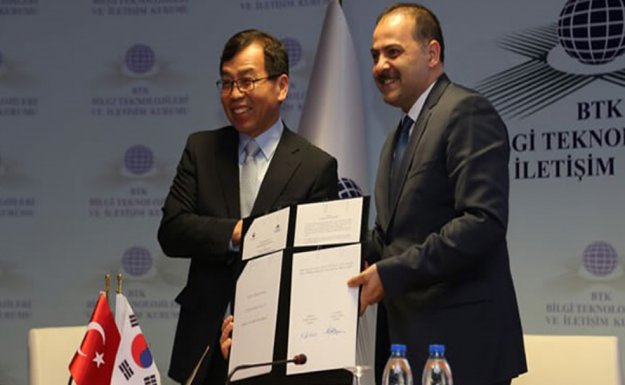 BTK İle Kore Haberleşme Komisyonu İşbirliği Arasında Mutabakat Zaptı İmzalandı