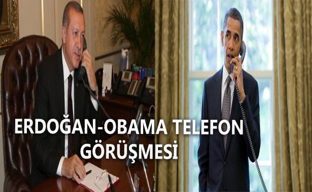 Cumhurbaşkanı Erdoğan,Obama İle Telefonda Görüştü 