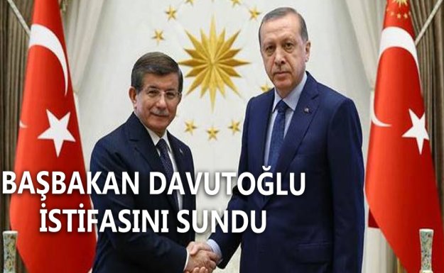 Cumhurbaşkanı Erdoğan, Davutoğlu'nun İstifasını Kabul Etti
