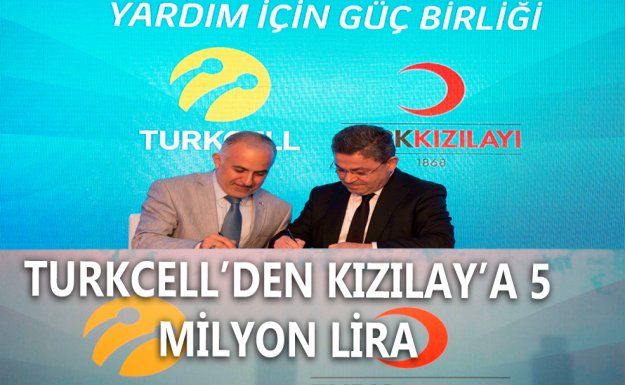 Turkcell  ve Kızılay’dan “Yardım için Güç Birliği”